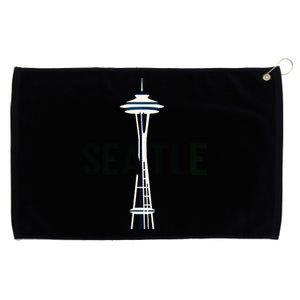 Cool Seattle Space Needle Traveler Souvenir Washington Grommeted Golf Towel