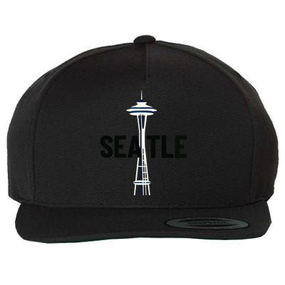 Cool Seattle Space Needle Traveler Souvenir Washington Wool Snapback Cap