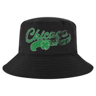 Chicago Shamrock St. Patrick's Day Saint Paddy's Irish Cool Comfort Performance Bucket Hat