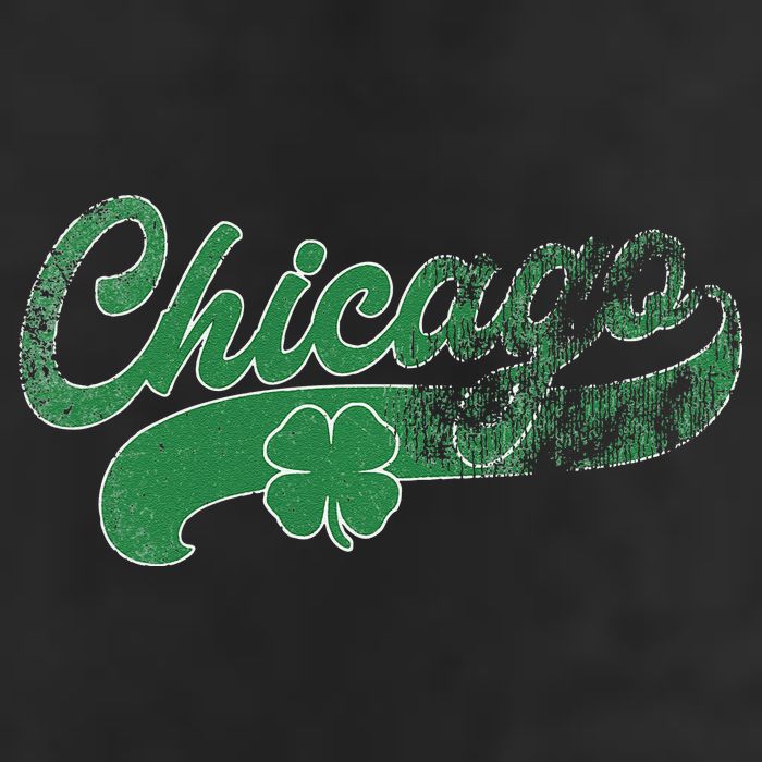 Chicago Shamrock St. Patrick's Day Saint Paddy's Irish Adult Drive Performance Visor