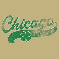 Chicago Shamrock St. Patrick's Day Saint Paddy's Irish Cooling Performance Crew T-Shirt