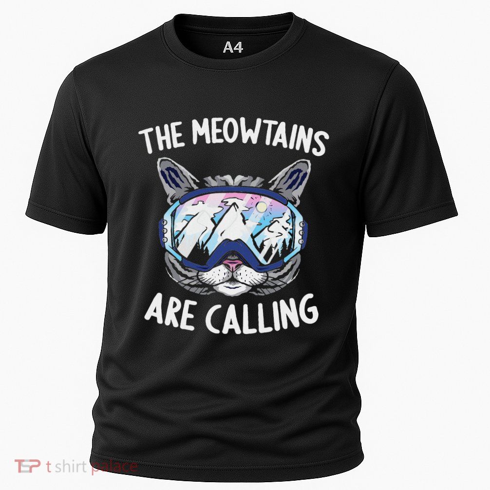 Cool Snowboard Ski Lover Mountain Skier Performance Shirt
