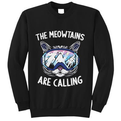 Cool Snowboard Ski Lover Mountain Skier Sweatshirt