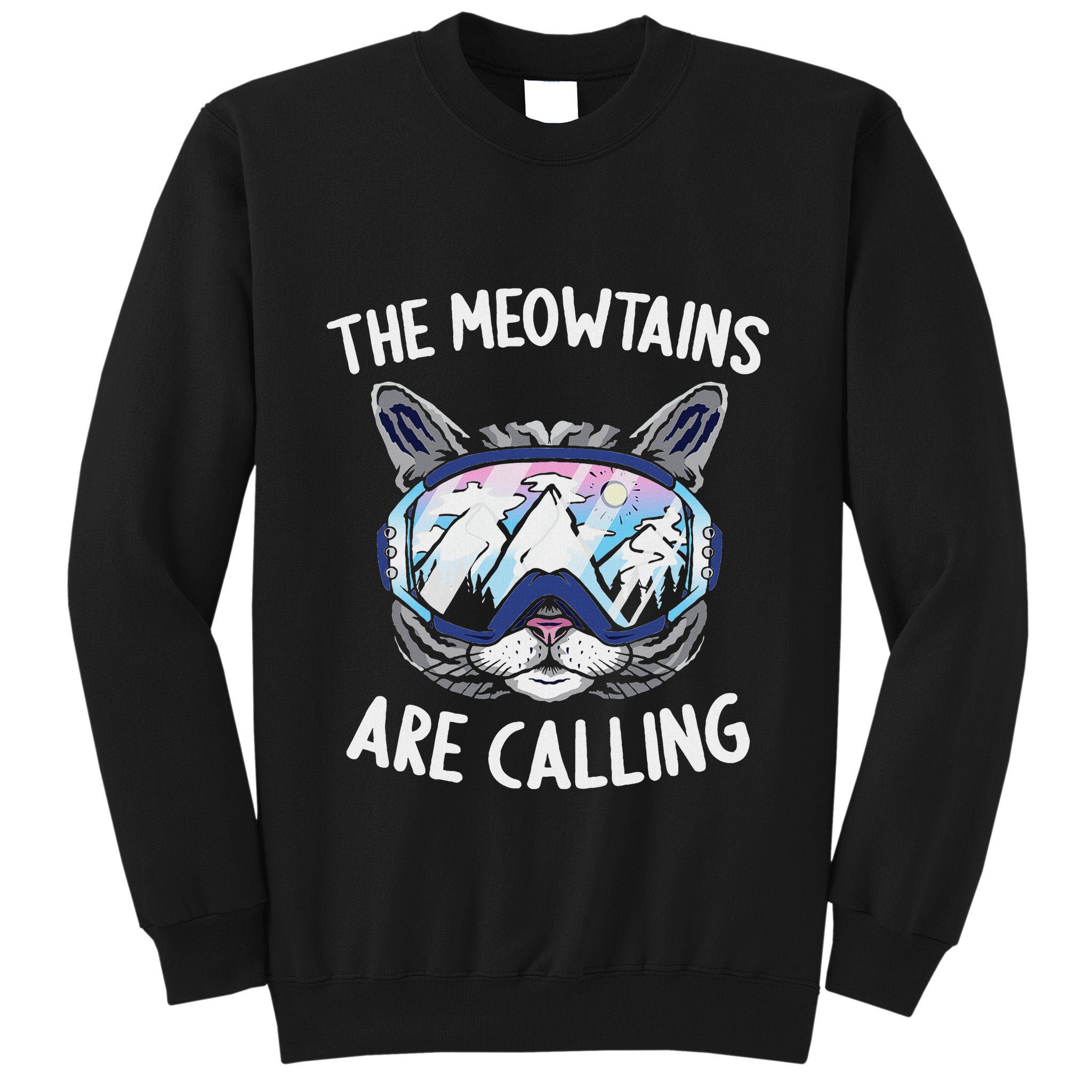 Cool Snowboard Ski Lover Mountain Skier Tall Sweatshirt