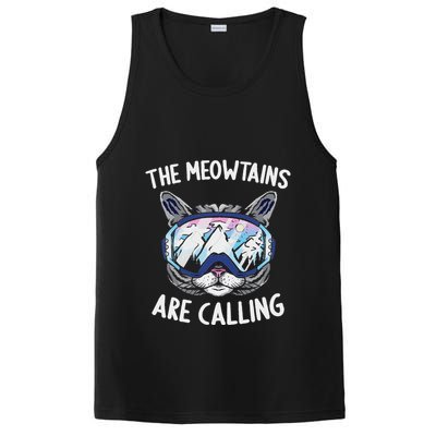 Cool Snowboard Ski Lover Mountain Skier PosiCharge Competitor Tank