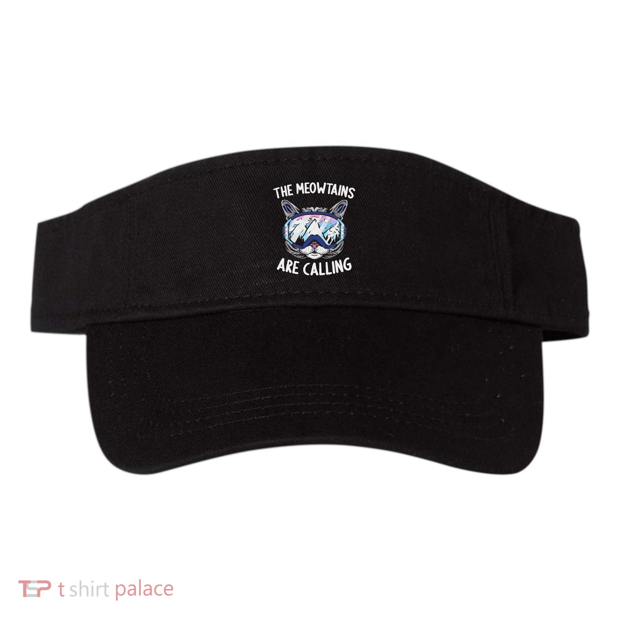 Cool Snowboard Ski Lover Mountain Skier Visor