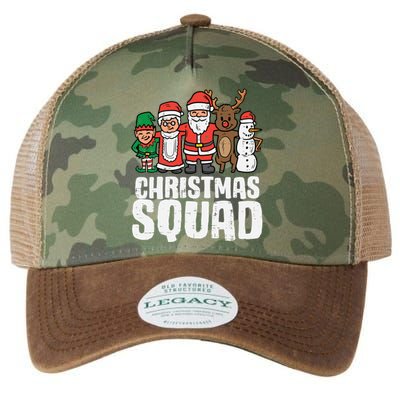 Christmas Squad Santa Xmas Family Boys Girls Cute Gift Legacy Tie Dye Trucker Hat