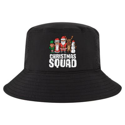 Christmas Squad Santa Xmas Family Boys Girls Cute Gift Cool Comfort Performance Bucket Hat