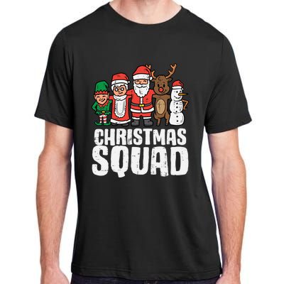 Christmas Squad Santa Xmas Family Boys Girls Cute Gift Adult ChromaSoft Performance T-Shirt