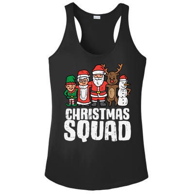 Christmas Squad Santa Xmas Family Boys Girls Cute Gift Ladies PosiCharge Competitor Racerback Tank