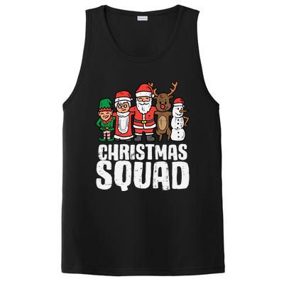 Christmas Squad Santa Xmas Family Boys Girls Cute Gift PosiCharge Competitor Tank