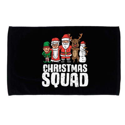 Christmas Squad Santa Xmas Family Boys Girls Cute Gift Microfiber Hand Towel