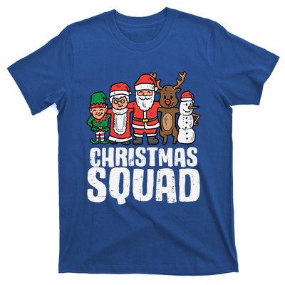 Christmas Squad Santa Xmas Family Boys Girls Cute Gift T-Shirt