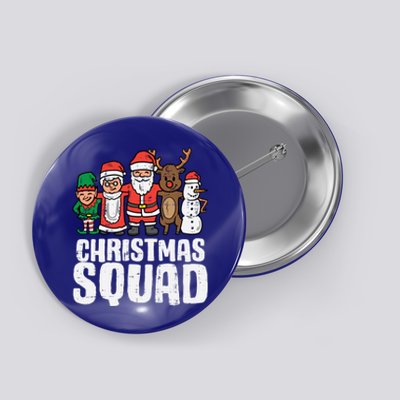 Christmas Squad Santa Xmas Family Boys Girls Cute Gift Button