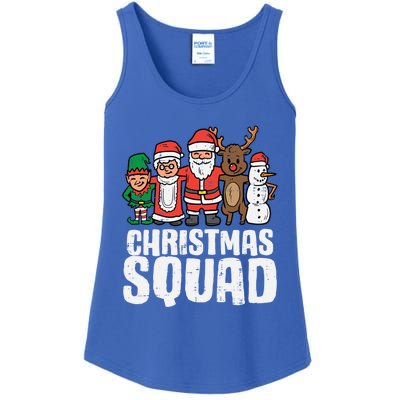 Christmas Squad Santa Xmas Family Boys Girls Cute Gift Ladies Essential Tank