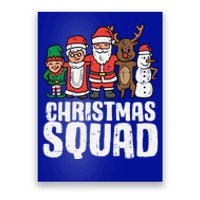 Christmas Squad Santa Xmas Family Boys Girls Cute Gift Poster