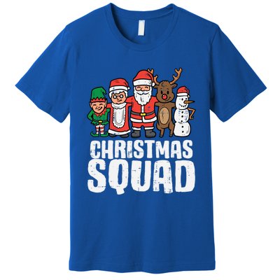 Christmas Squad Santa Xmas Family Boys Girls Cute Gift Premium T-Shirt