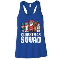 Christmas Squad Santa Xmas Family Boys Girls Cute Gift Women's Racerback Tank