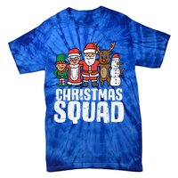 Christmas Squad Santa Xmas Family Boys Girls Cute Gift Tie-Dye T-Shirt