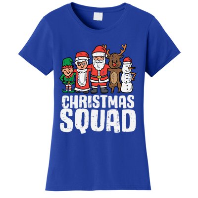 Christmas Squad Santa Xmas Family Boys Girls Cute Gift Women's T-Shirt