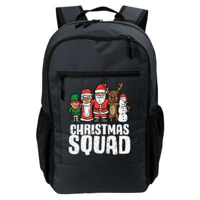 Christmas Squad Santa Xmas Family Boys Girls Cute Gift Daily Commute Backpack