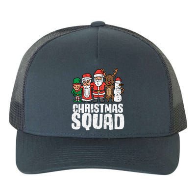 Christmas Squad Santa Xmas Family Boys Girls Cute Gift Yupoong Adult 5-Panel Trucker Hat