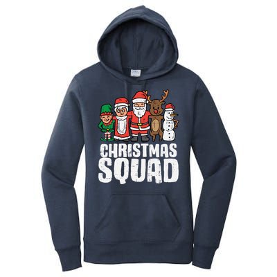 Christmas Squad Santa Xmas Family Boys Girls Cute Gift Women's Pullover Hoodie