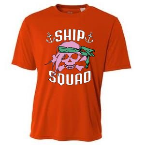 Cruise Ship Squad Pirate Vacation Trip Friends Group Funny Gift Cooling Performance Crew T-Shirt