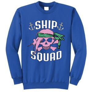 Cruise Ship Squad Pirate Vacation Trip Friends Group Funny Gift Sweatshirt