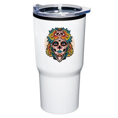 Catrina Sugar Skull Dia De Los Muertos Tumbler