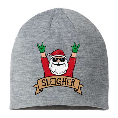 Christmas Sleigher Santa Rock Xmas Rocker Sustainable Beanie