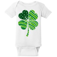 Clover Star St Patrick's Day Festive Holiday Baby Bodysuit