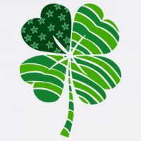Clover Star St Patrick's Day Festive Holiday Baby Bodysuit