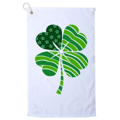 Clover Star St Patrick's Day Festive Holiday Golf Towel