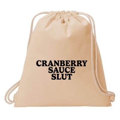 Cranberry Sauce Slut Drawstring Bag