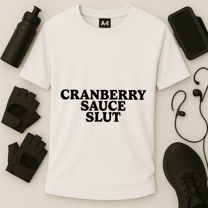 Cranberry Sauce Slut Cooling Performance Crew T-Shirt