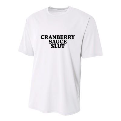 Cranberry Sauce Slut Youth Performance Sprint T-Shirt