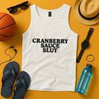 Cranberry Sauce Slut Tank Top