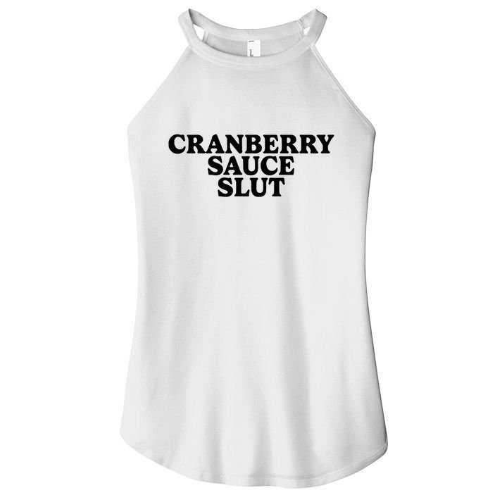 Cranberry Sauce Slut Women's Perfect Tri Rocker Tank