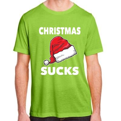 Christmas Sucks Scrooge Gift Adult ChromaSoft Performance T-Shirt