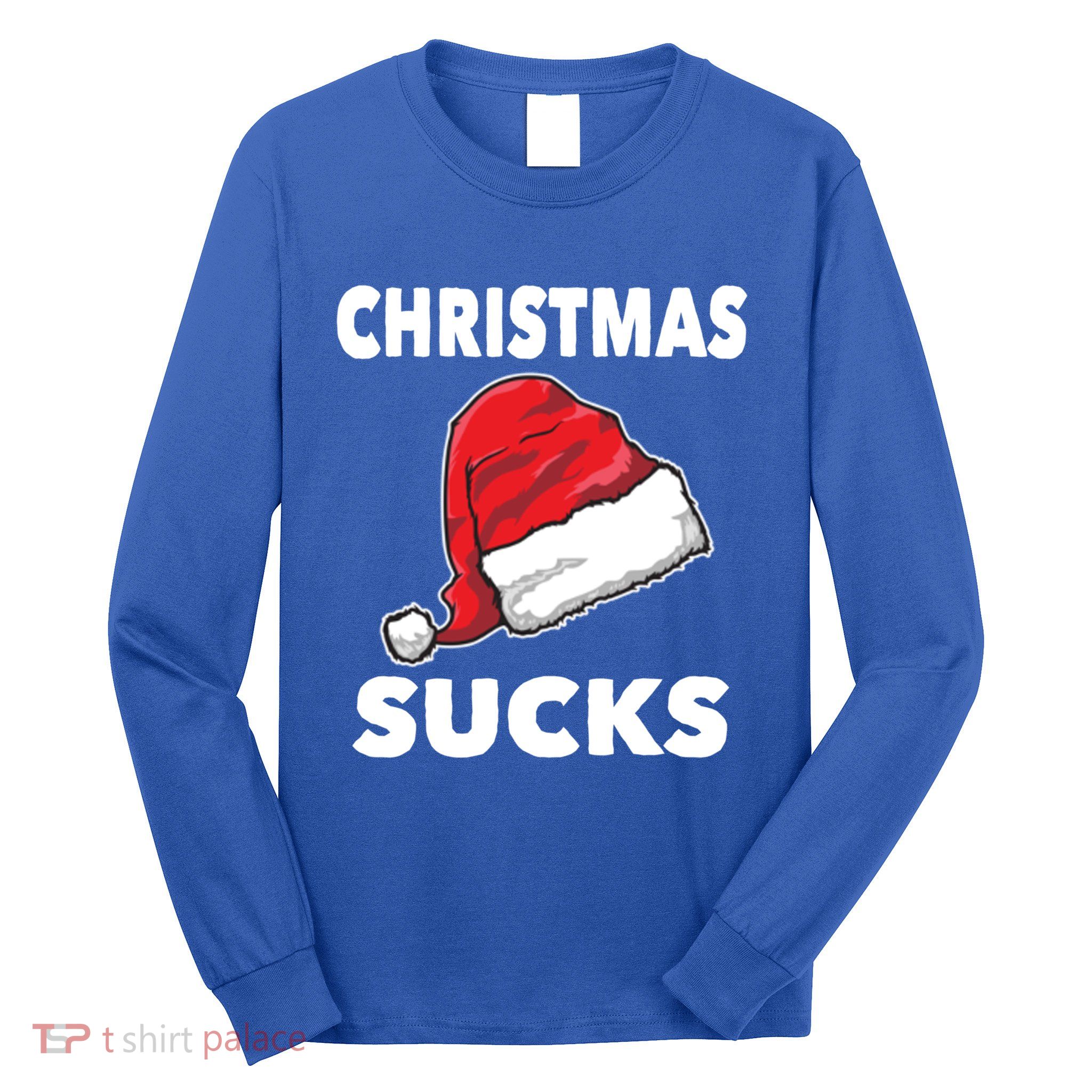 Christmas Sucks Scrooge Gift Long Sleeve Shirt