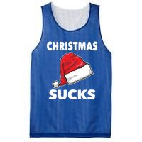 Christmas Sucks Scrooge Gift Mesh Reversible Basketball Jersey Tank