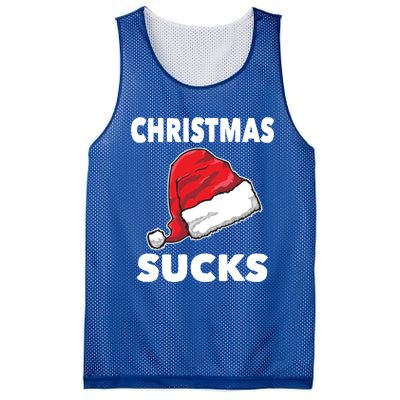 Christmas Sucks Scrooge Gift Mesh Reversible Basketball Jersey Tank