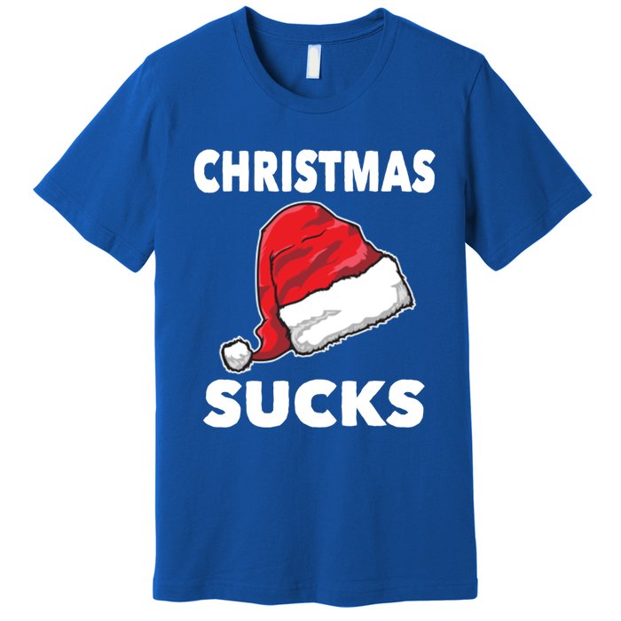 Christmas Sucks Scrooge Gift Premium T-Shirt