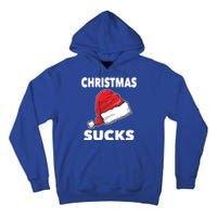 Christmas Sucks Scrooge Gift Tall Hoodie