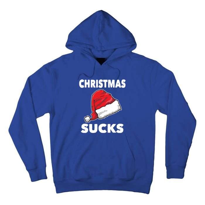 Christmas Sucks Scrooge Gift Tall Hoodie