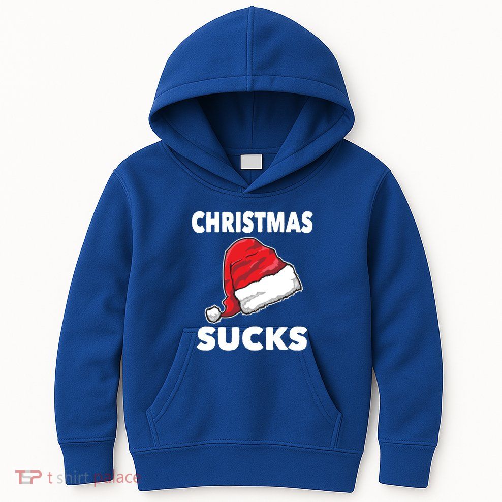 Christmas Sucks Scrooge Gift Kids Hoodie