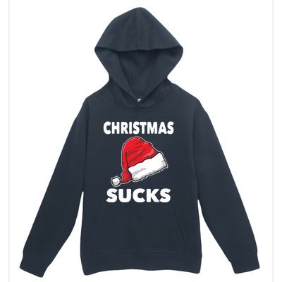 Christmas Sucks Scrooge Gift Urban Pullover Hoodie