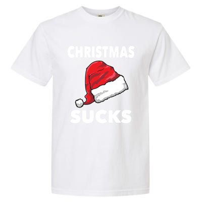 Christmas Sucks Scrooge Gift Garment-Dyed Heavyweight T-Shirt