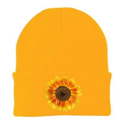 Cute Sunflower Sun Flower Fun Nature Flower Garden Lovers Knit Cap Winter Beanie